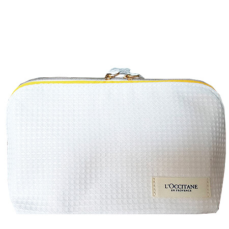 L'Occitane IMM Divine Sept Pouch 2020 1 pc. กระเป๋าเครื่องสำอางผลิตจากพลาสติกที่รีไซเคิล